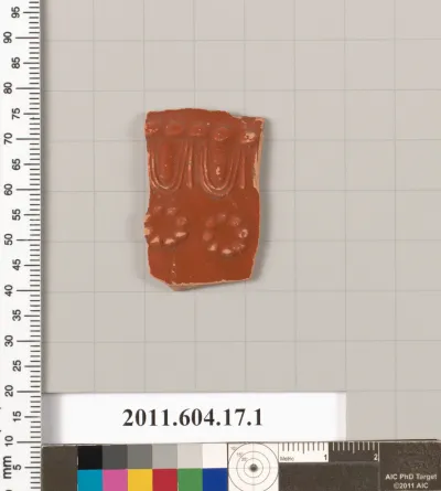 Terracotta fragment of a bowl