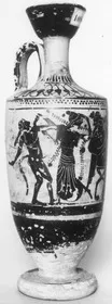LEKYTHOS (ATHENIAN, BLACK-FIGURE)