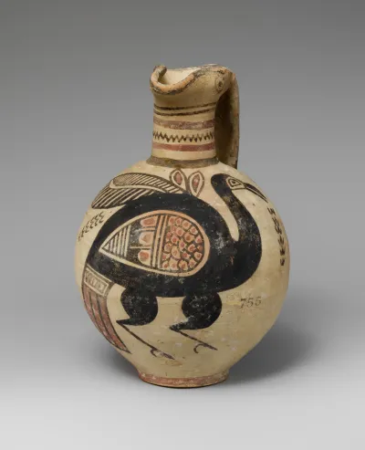 Terracotta jug