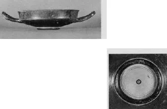 CUP (ATHENIAN, BLACK GLAZE)