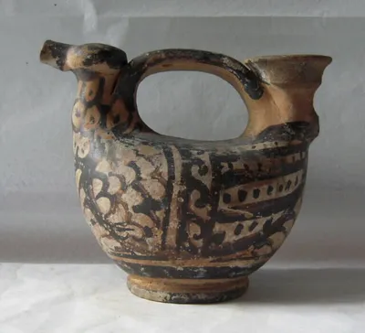 vase plastique ; askos