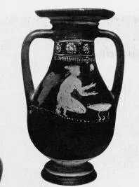 PELIKE (SOUTH ITALIAN, GNATHIAN, BLACK GLAZE)