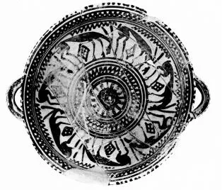 CUP (ATHENIAN GEOMETRIC, SILHOUETTE)
