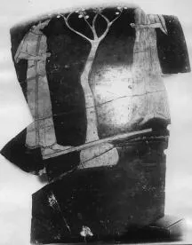 KRATER, COLUMN, FRAGMENTS (ATHENIAN, RED-FIGURE)