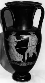 AMPHORA, NECK (ATHENIAN, RED-FIGURE)