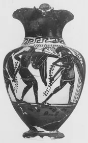 OINOCHOE (ATHENIAN, BLACK-FIGURE)