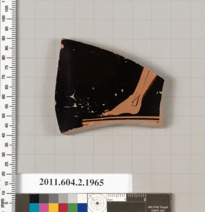 Terracotta fragment of a krater (bowl for mixing wine and water)?