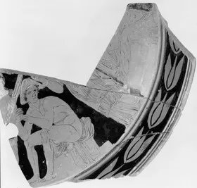 LEKANIS, FRAGMENTS (ATHENIAN, RED-FIGURE)