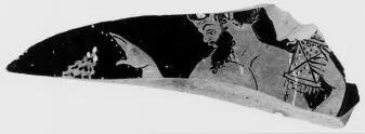 KRATER, BELL, FRAGMENT (SOUTH ITALIAN, APULIAN, RED-FIGURE)