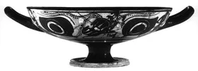 CUP A (ATHENIAN, BLACK-FIGURE)