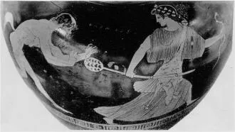 AMPHORA, NECK (ATHENIAN, RED-FIGURE)