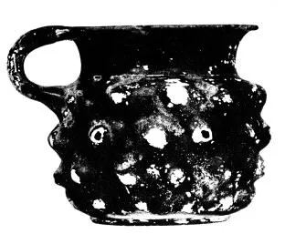 MUG (ATHENIAN, BLACK GLAZE)