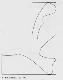CUP, FRAGMENT (CYCLADIC GEOMETRIC, SILHOUETTE)