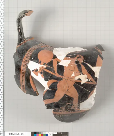 Terracotta fragment of a pelike (jar)