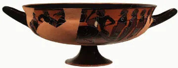 CUP, SIANA (ATHENIAN, BLACK-FIGURE)