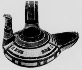 FIGURE VASE, ASKOS (DAUNIAN)