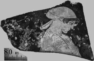 KRATER, FRAGMENT (ATHENIAN, RED-FIGURE)