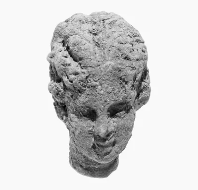 Head with Melon Coiffure