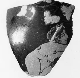 CHOUS, FRAGMENT (ATHENIAN, RED-FIGURE)