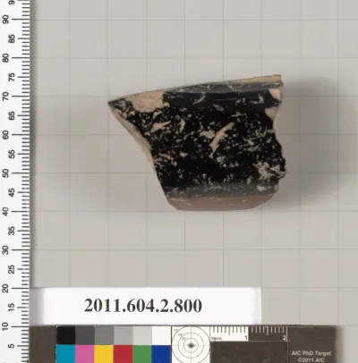 Terracotta fragment of a calyx-krater (bowl for mixing wine and water)