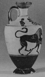 LEKYTHOS (ATHENIAN, BLACK-FIGURE)