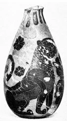 ALABASTRON (CORINTHIAN, BLACK-FIGURE)