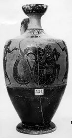 LEKYTHOS (ATHENIAN, BLACK-FIGURE)