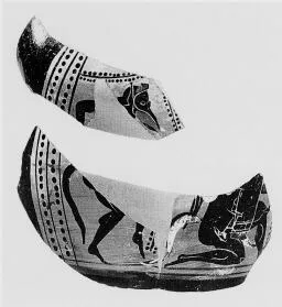 OINOCHOE, FRAGMENTS (ATHENIAN, BLACK-FIGURE)
