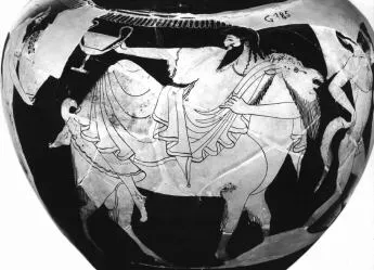 STAMNOS (ATHENIAN, RED-FIGURE)