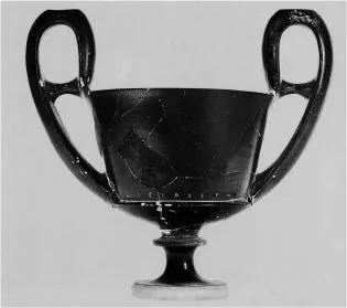 KANTHAROS (BOEOTIAN, BLACK GLAZE)