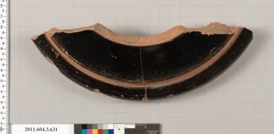 Terracotta fragment of a calyx-krater (bowl for mixing wine and water)