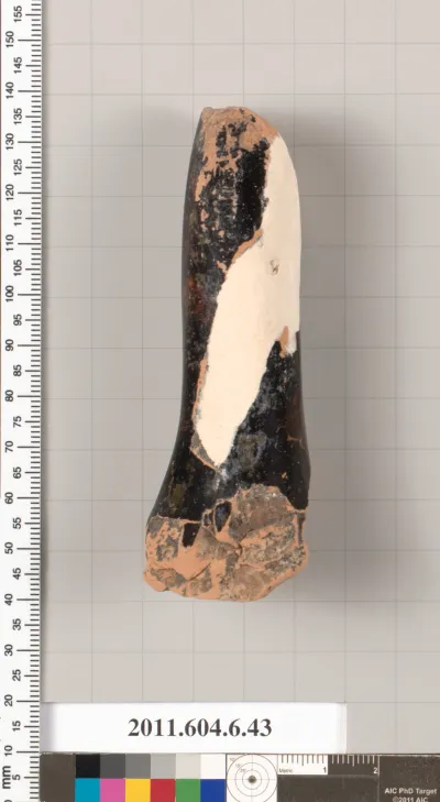 Terracotta fragment of an undetermined shape