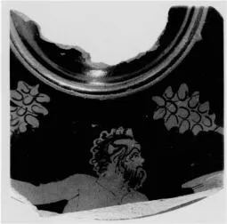 FISH PLATE, FRAGMENT (ATHENIAN, RED-FIGURE)