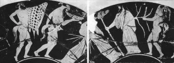 CUP B (ATHENIAN, RED-FIGURE)