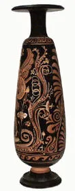 ALABASTRON (SOUTH ITALIAN, APULIAN, RED-FIGURE)