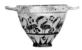 SKYPHOS (CORINTHIAN, BLACK-FIGURE)