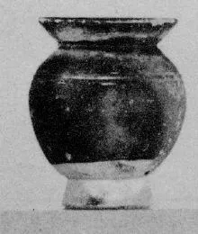 OLLA (SOUTH ITALIAN, APULIAN, BLACK GLAZE)