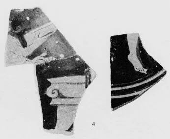 CUP, STEMLESS, FRAGMENTS (ATHENIAN, RED-FIGURE)