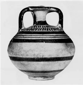 STIRRUP JAR (MYCENEAN)