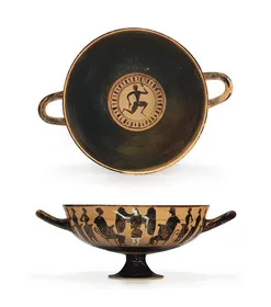 CUP, SIANA (ATHENIAN, BLACK-FIGURE)