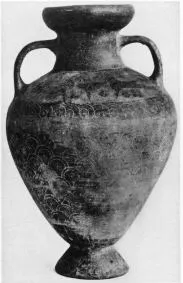 AMPHORA, BELLY (ETRUSCO-CORINTHIAN, BLACK-FIGURE)