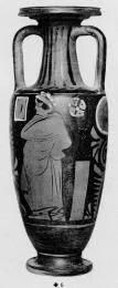 AMPHORA, NECK (SOUTH ITALIAN, CAMPANIAN, RED-FIGURE)