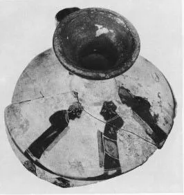 LEKYTHOS, FRAGMENT (ATHENIAN, BLACK-FIGURE)