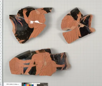 Terracotta fragments of a stamnos (jar)