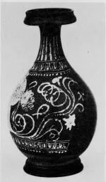 BOTTLE (SOUTH ITALIAN, APULIAN, ADDED COLOUR)