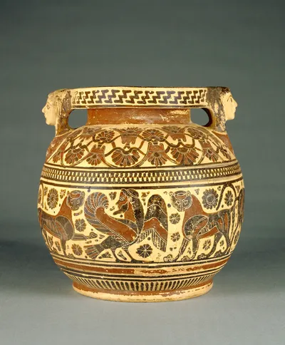 Corinthian Round-Bodied Pyxis