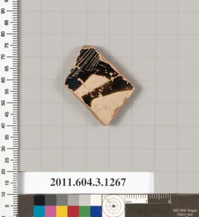 Terracotta fragment of an oinochoe (jug)