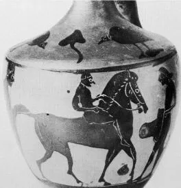 LEKYTHOS (ATHENIAN, BLACK-FIGURE)