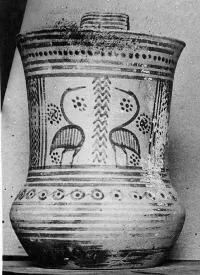 TANKARD (ATHENIAN GEOMETRIC, OUTLINE)