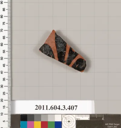 Terracotta fragment of a neck-amphora (jar)